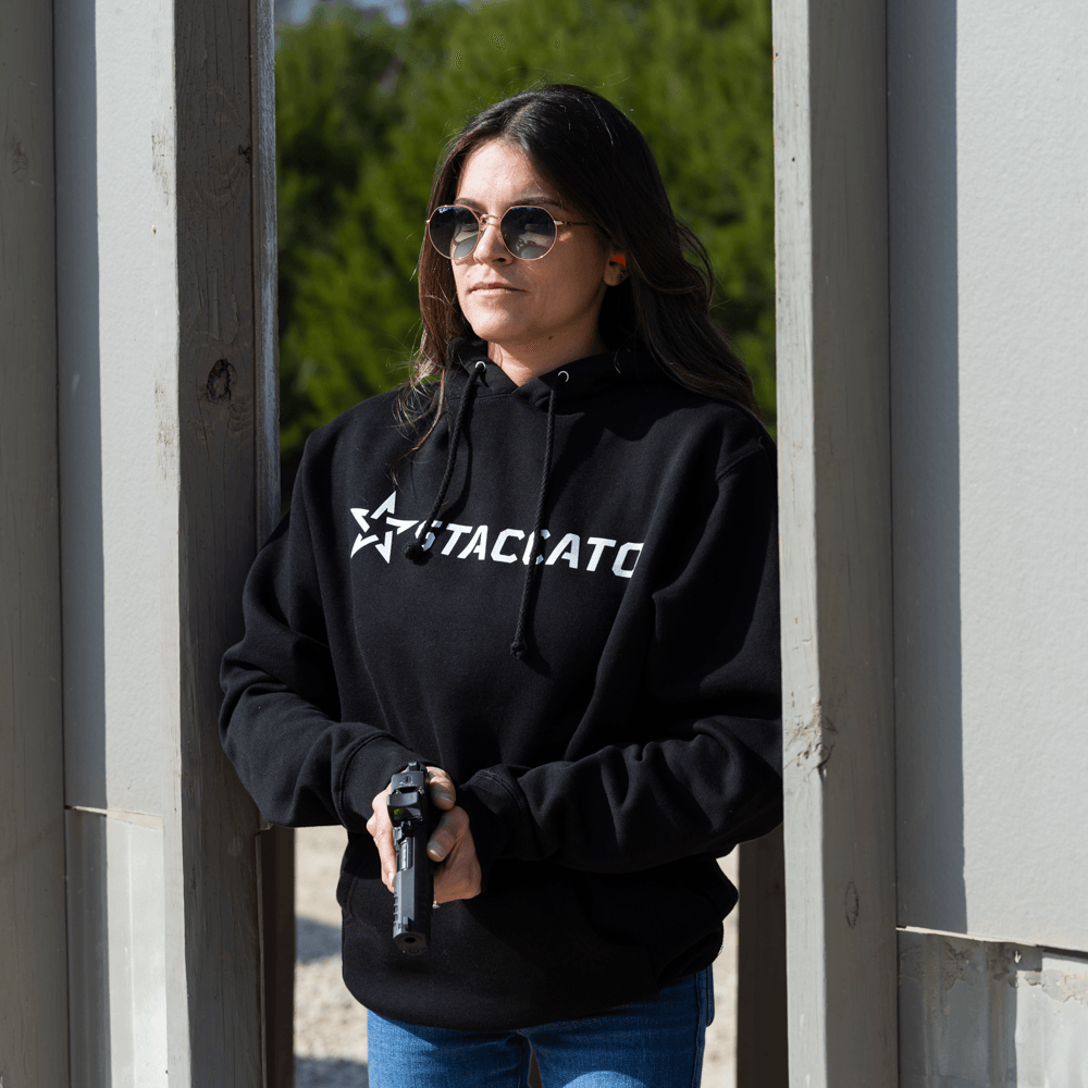 Staccato Logo Hoodie