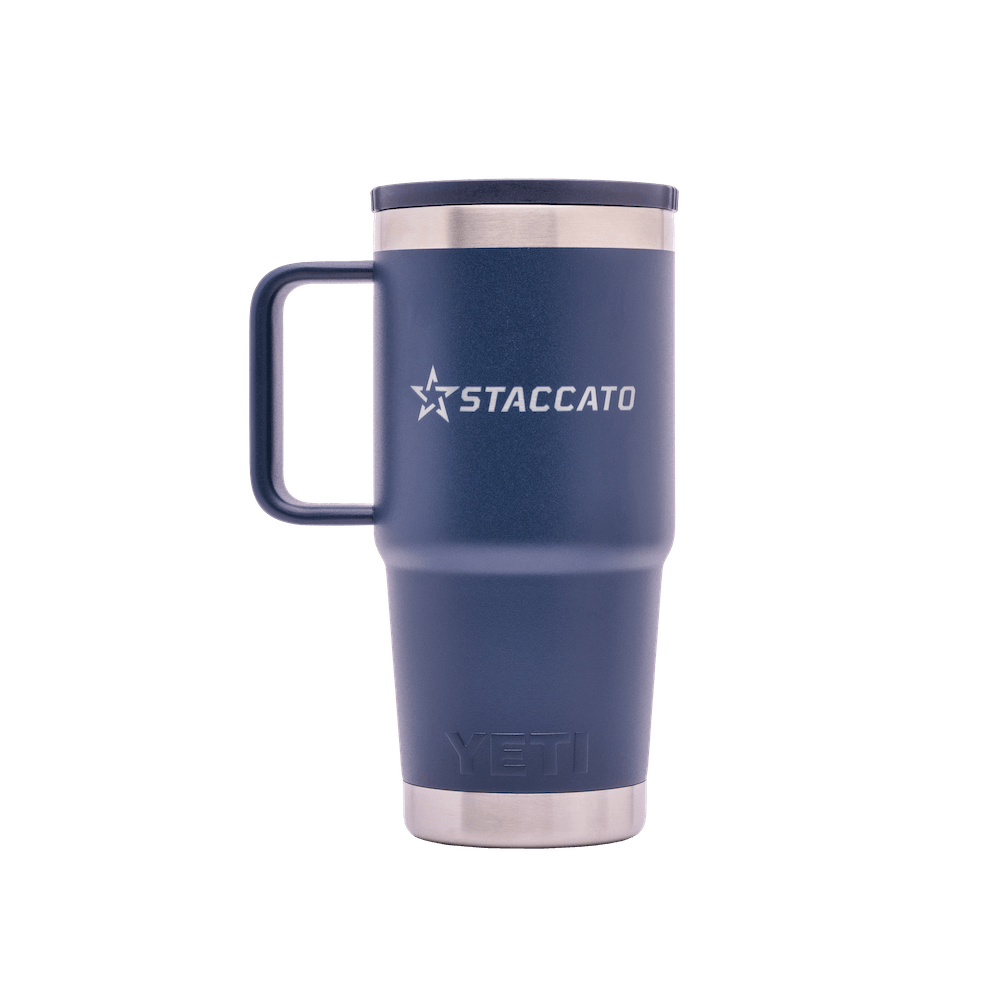 Staccato YETI 20oz Rambler Straw Mug